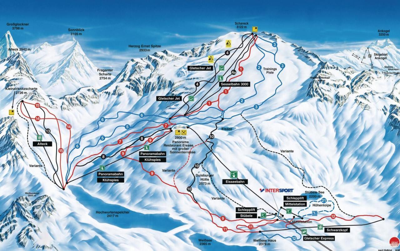 Apartment Moelltaler Gletscher 6 Ausserfragant Exteriör bild